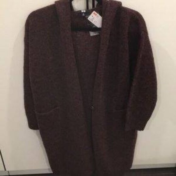 Uniqlo Melange Wool Cardigan - Picture 2 of 2